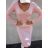 Šaty pletené s páskem dlouhý rukáv dámské (S/M/L ONE SIZE) ITALSKá MóDA IMD23848