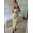 Šaty letné na ramienka dámske (S/M/L ONE SIZE) TALIANSKA MÓDA IMM24M32852
