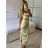Šaty letné na ramienka dámske (S/M/L ONE SIZE) TALIANSKA MÓDA IMM24M32852