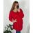 Svetr dlouhý rukáv dámské (XL/2XL/3XL ONE SIZE) ITALSKá MóDA IM4221325