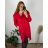 Kabát dlhý na zip s kapucí dámsky nadrozmer (XL/2XL ONE SIZE) TALIANSKA MÓDA IMD23ERIKA/DU XL/2XL čierna