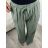 Nohavice dlhé letné mušelínové dámske (S/M/L ONE SIZE) TALIANSKA MÓDA IMD23325