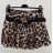Sukňa krátka s opaskom leopard dámska (S/M ONE SIZE) TALIANSKA MÓDA IMM24M35641