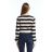 Sveter pletený dlhý rukáv dámsky (S/M/L ONE SIZE) TALIANSKA MÓDA IMPSD246086