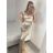 Šaty dlhé spoločenské carmen dámske (S/M/L ONE SIZE) TALIANSKA MÓDA IM324302