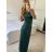 Šaty dlhé letné elegantné na ramienka dámske (S/M/L ONE SIZE) TALIANSKA MÓDA IMPBB24H6536