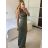 Šaty dlhé letné elegantné na ramienka dámske (S/M/L ONE SIZE) TALIANSKA MÓDA IMPBB24H6536