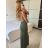 Šaty dlhé letné elegantné na ramienka dámske (S/M/L ONE SIZE) TALIANSKA MÓDA IMPBB24H6536