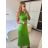 Šaty dlhé letné elegantné na ramienka dámske (S/M/L ONE SIZE) TALIANSKA MÓDA IMPBB24H6536