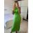 Šaty dlhé letné elegantné na ramienka dámske (S/M/L ONE SIZE) TALIANSKA MÓDA IMPBB24H6536