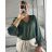 Blúzka dlhý rukáv dámska (S/M/L ONE SIZE) TALIANSKA MÓDA IMM24M10556