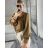 Blúzka dlhý rukáv dámska (S/M/L ONE SIZE) TALIANSKA MÓDA IMM24M10556