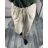 Kalhoty bavlněné dámské (S/M/L ONE SIZE) ITALSKá MóDA IM424280/DU S/M bílá