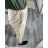 Kalhoty bavlněné dámské (S/M/L ONE SIZE) ITALSKá MóDA IM424280/DU S/M bílá