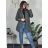 Kabát zimní s kapucí dámská LHD fashion (S-2XL) LHD-2M-231/DR S hnedá