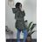Kabát zimní s kapucí dámská LHD fashion (S-2XL) LHD-2M-231-3/DR XL zelená khaki