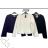 Kabátik teplý dlhý rukáv dámsky (S/M/L ONE SIZE) IMM24M1159