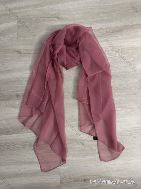 Šátek lehký dámská (ONE SIZE) DELFIN DEL24WJ-085/DR ONE SIZE růžová starorůžová