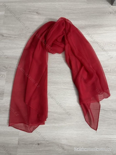 Šatka ľahká dámska (ONE SIZE) DELFIN DEL24WJ-085/DR ONE SIZE vínová