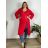 Mikina prodloužená na zip alá cardigan dámská (uni m/2xl) ITALSKá MóDA IM521205