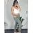 Kalhoty strečové dlouhé dámské (M/L ONE SIZE) ITALSKá MODA IM423FRIDO
