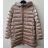 Bunda zimná na zips s kapucňou dlhý rukáv dámsky (S-2XL ONE SIZE) TALIANSKA MÓDA IMPNF241560 _vypíšte do poznámky XL