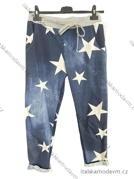 Tepláky dlhé dámske (S/M/L ONE SIZE) TALIANSKÁ MÓDA IMC20415/DR