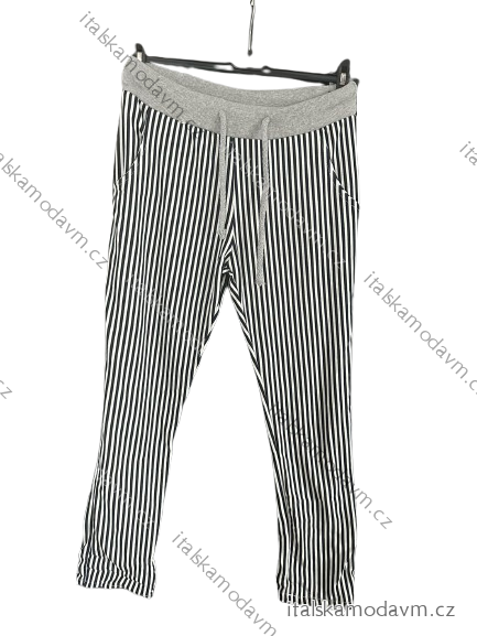 Tepláky dlouhé dámské (S/M/L ONE SIZE) ITALSKÁ MÓDA IMC20414/DR S/M modrá