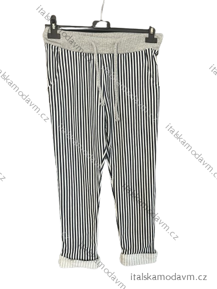 Tepláky dlouhé dámske proužek (S/M/L ONE SIZE) ITALSKÁ MODA IMB24STRIPE/DR
