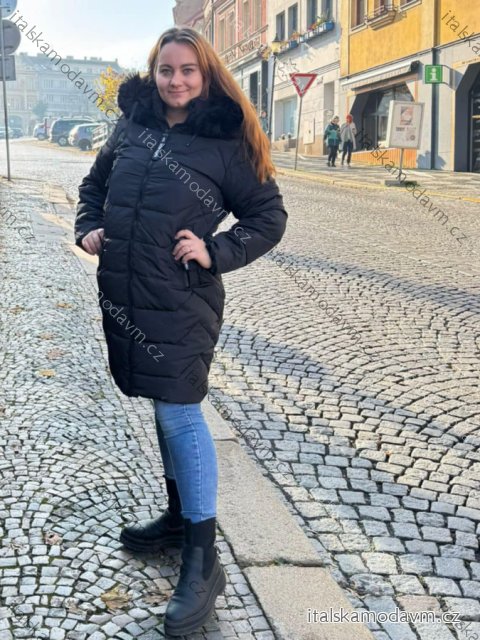 Kabát zimný nadrozmer dámsky (3XL-7XL) SKORP HH-2408TO/DUR 4XL čierna