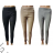 Legíny dlouhé zatepletné  dámské (S/M,M/L,L/XL) D.D. STYLE  DDS23A536V/DU camel hnědá M/L