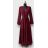 Šaty dlouhé elegantní dlouhý rukáv dámské (S/M/L ONE SIZE) ITALSKÁ MÓDA IMPES24DOLLY čierna S/M/L