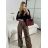 Nohavice plátené dámske (S/M/L ONE SIZE) IMM24M11793