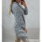 Cardigan pletený teplý dlouhý rukáv dámský (S/M/L ONE SIZE) ITALSKÁ MÓDA IMD221886/DR šedá M/L