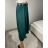 Sukně dlouhá s páskem dámská (S/M/L ONE SIZE) ITALSKÁ MÓDA IMM24M7755-1/DR S/M tmavě smaragdová