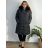 Kabát zimní nadrozměr dámský (3XL-7XL) SKORP HH-2408TO/DUR 3XL Černá