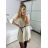 Tunika košeľová dlhý rukáv dámska (S/M/L ONE SIZE) TALIANSKA MÓDA IMM24M3297