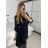 Tunika košeľová dlhý rukáv dámska (S/M/L ONE SIZE) TALIANSKA MÓDA IMM24M3297
