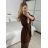 Tunika košeľová dlhý rukáv dámska (S/M/L ONE SIZE) TALIANSKA MÓDA IMM24M3297