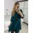 Tunika košeľová dlhý rukáv dámska (S/M/L ONE SIZE) TALIANSKA MÓDA IMM24M3297