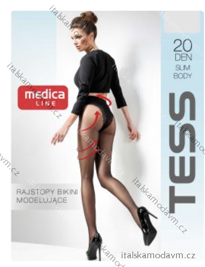 Punčocháče dámské 20DEN (158-180) TETES22SLIM-BODY opal 4