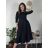 Šaty elegantné s opaskom dlhý rukáv dámske (S/M/L ONE SIZE) TALIANSKA MÓDA IM424802 červená S/M/L