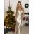 Šaty dlhé elegantné spoločenské na ramienka dámske (S/M ONE SIZE) TALIANSKA MÓDA IMPLP2322930135/DU S/M červená