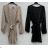 Šaty krátke elegantné flitrové dlhý rukáv dámske nadrozmer (48/50/52 ONE SIZE) TALIANSKA MÓDA IMD24501
