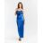 Šaty spoločenské dlhé elegantné na ramienka satén dámske (S/M/L ONE SIZE) TALIANSKA MÓDA IMPSH246648