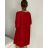 Šaty elegantné trblietavé dlhý rukáv dámske (S/M/L ONE SIZE) TALIANSKA MÓDA IMM23M6078