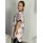 Tunika krátký rukáv dámská nadrozměr (54/56 ONE SIZE) TURECKÁ MODA TME249100