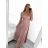 Šaty spoločenské dlhé bez rukávu dámske (S/M/L ONE SIZE) TALIANSKA MÓDA IMS235192/DUR zelená S/M/L