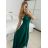 Šaty dlouhé elegantní společenské třpytivé bez rukávu dámské (S/M ONE SIZE) ITALSKÁ MÓDA IM424860
