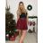 Sukně flitrová krátká dámská (S/M ONE SIZE) ITALSKÁ MÓDA IMPMD2465265